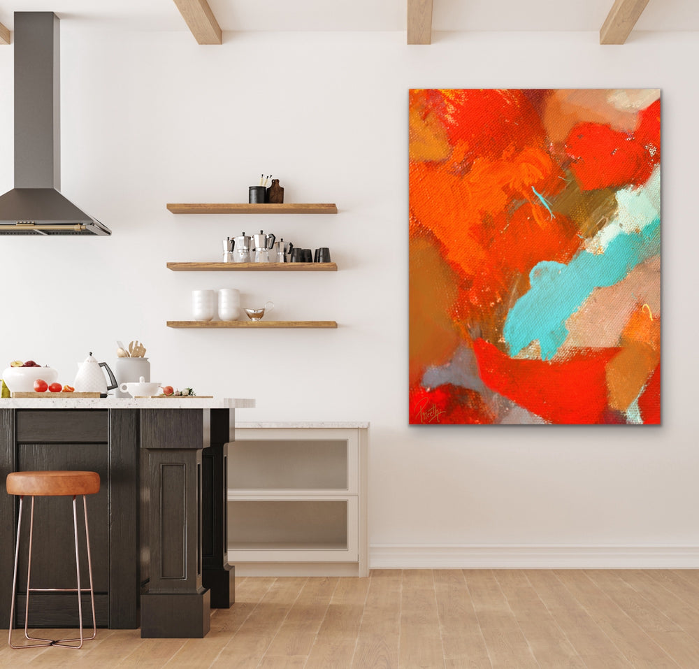 Sunlight view - Custom Art - Abstract Painting, Minimalist Art, Framed art Wall Art, Modern art