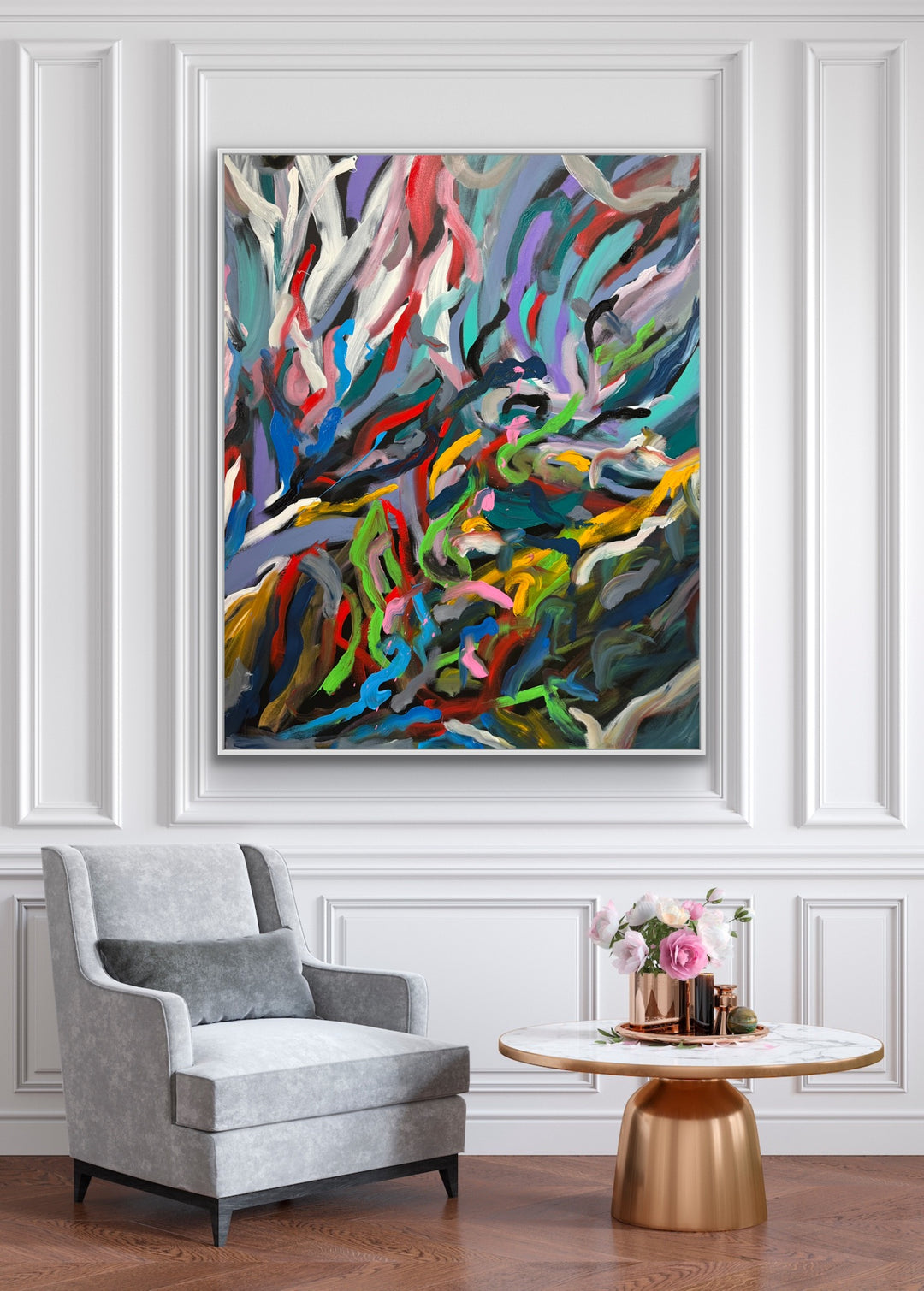 Ebullient Symphony - 60x48