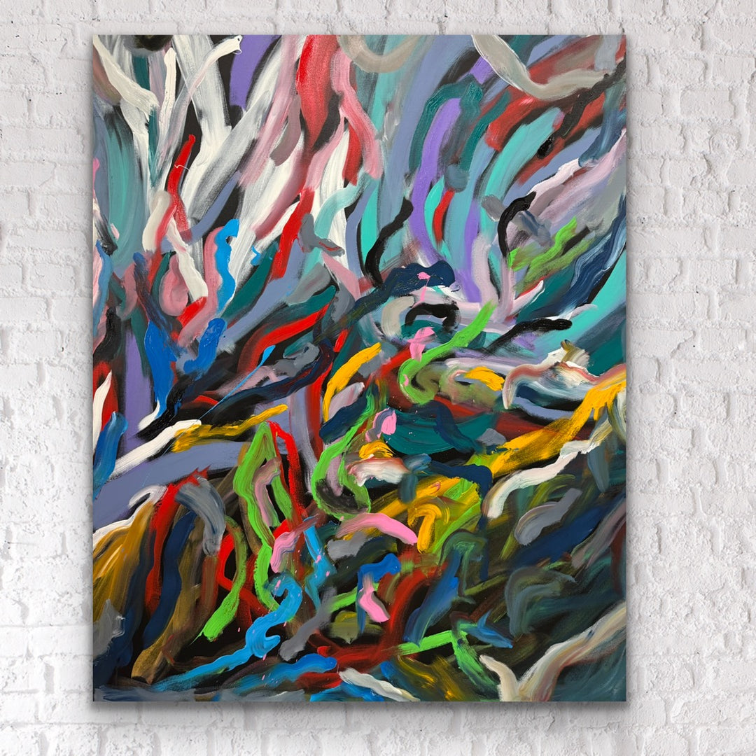 Ebullient Symphony - 60x48