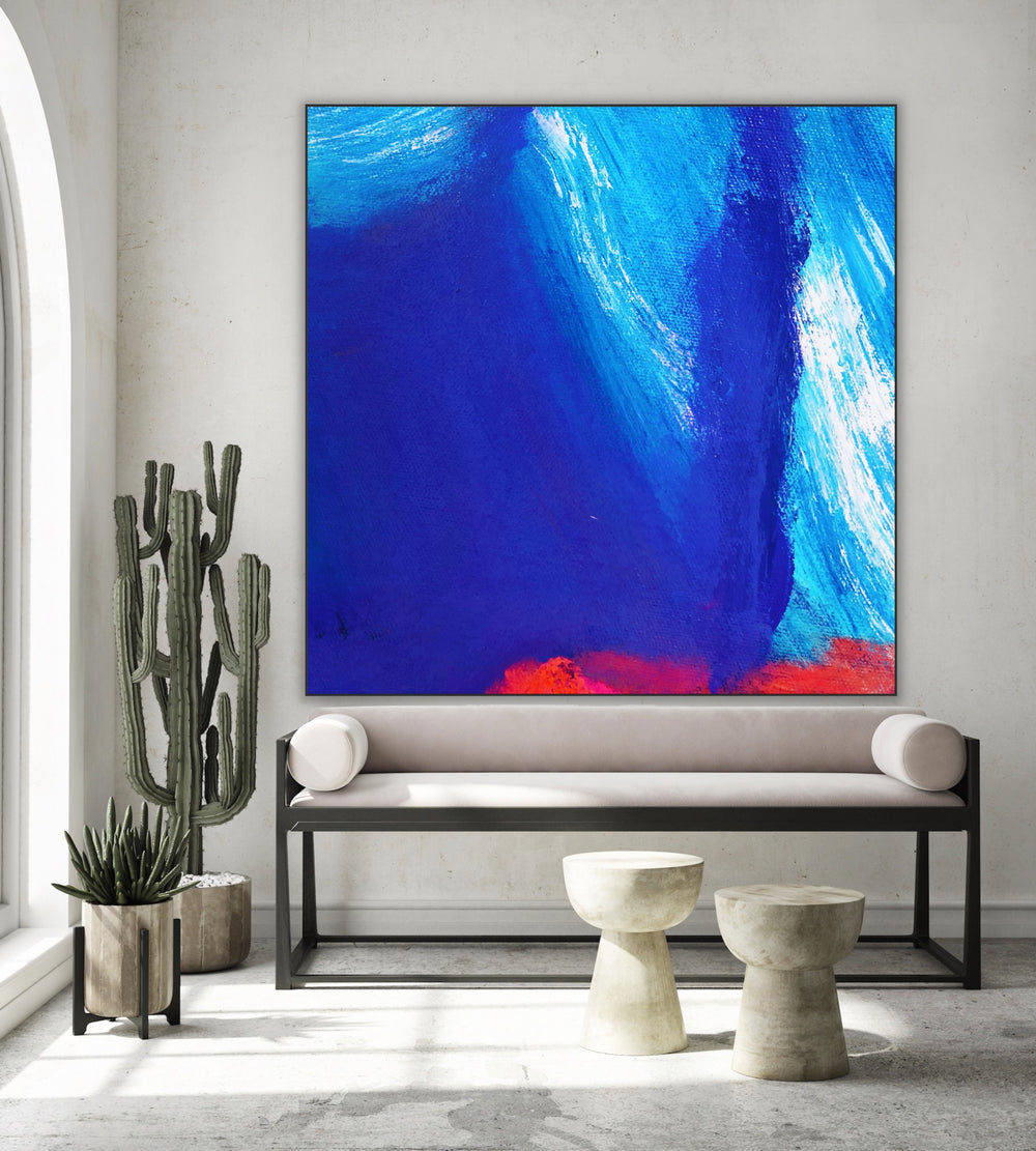 Flow - Custom Art - Abstract Painting, Minimalist Art, Framed art Wall Art, Modern art