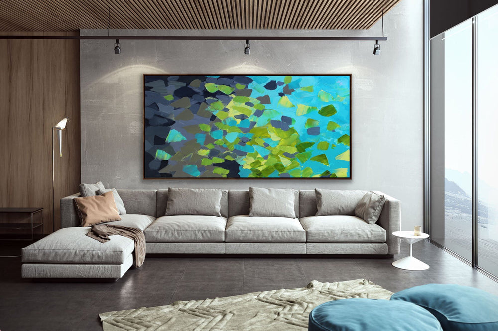 Abundance - Custom Art - Original Contemporary Modern Abstract Paintings by Preethi Arts