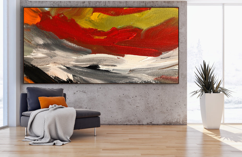 Splendor - Custom Art - Abstract Painting, Minimalist Art, Framed art Wall Art, Modern art